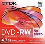 TDK DVD-RW 4.7GB - Confezione da 1