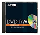 TDK dvd+rw JEWEL singolo
