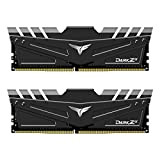 TEAMGROUP Team T-Force Dark ZA DDR4 Gaming Memory, 2 x 8 GB, 3600 MHz, 288 Pin DIMM, Nero