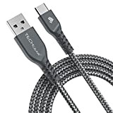 TECHGEAR Lungo Cavo di Ricarica e Sincronizzazione Dati USB-C ad Alta durabilità (2 m) - per Dispositivi USB Tipo-C Compatibile ...