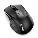 TECKNET Mouse Bluetooth Wireless, Mouse Senza Fili con 6 Pulsanti, 2600 DPI, Durata Delle Batterie di 24 Mesi, Mouse Bluetooth ...
