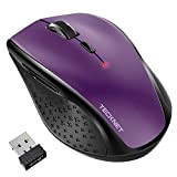 TECKNET Mouse Wireless, 2.4G Mouse Senza Fili, 3200 DPI 6 Livelli di Regolazione, Durata delle batterie di 30 Mesi, 6 ...