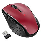 TECKNET Mouse Wireless, 3200 DPI Mouse Ottico Senza Fili con 6 Livelli di Regolazione, 30 Mesi di Durata della Batteria, ...