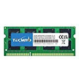 TECMIYO 2GB DDR2 667MHz Sodimm Ram PC2-5300 PC2-5300S 1.8V CL5 200 Pin 2RX8 Dual Rank Non-ECC Unbuffered Notebook Laptop Memory ...