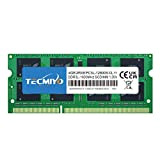 TECMIYO 4GB Kit DDR3/DDR3L 1600MHz SODIMM RAM PC3L / PC3-12800S PC3L / PC3-12800 1.35V / 1.5V CL11 240 Pin 2RX8 ...