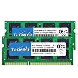 TECMIYO 8 GB Kit (2x4 GB) DDR3 1333 MHz RAM 204 Pin per MacBook PRO (Inizio/fine 2011), iMac (metà 2010, ...