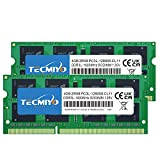 TECMIYO 8GB Kit (2x4 GB) DDR3 / DDR3L 1600MHz Sodimm RAM PC3 / PC3L-12800S PC3 / PC3L-12800 1.5V / 1.35V ...