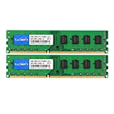 TECMIYO Kit da 8 GB (2 X 4 GB) PC3-10600U DDR3 DIMM 1333MHZ DDR3-1333 UDIMM 2RX8 Dual Rank CL9 1.5V ...