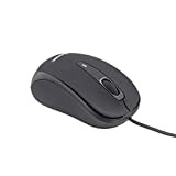 TELLUR Mouse con filo Di base, mini, USB, nero