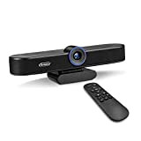Tenveo 4K Ultra HD Video e Audio Conferenza, Webcam ePTZ All-in-One USB3.0 Plug-and-Play (con microfono di espansione) Tevo-VA300B