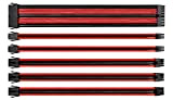 Thermaltake Cables Rojo/Negro MALLADOS/1X 24PIN/1X 4+4PIN/2X 6PIN/2X 8PIN/30CM AC-033-CN1NAN-A1