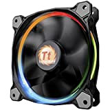 Thermaltake CL-F042-PL12SW-A Riing 12 LED RGB per PC, 120 x 120 x 25 mm, colore nero