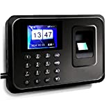 Time Cards Sistema di presenze biometrico dell'orologio del tempo USB Dispositivo elettronico del controllo del dipendente dell'orologio del tempo del ...