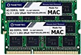 Timetec 16GB KIT (2x8GB) Apple DDR3L 1600MHz per Mac Book Pro(inizio/fine 2011, metà 2012), iMac(metà 2011, fine 2012, inizio/fine 2013, ...