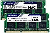 Timetec 16GB Kit (2x8GB) Compatibile con Apple DDR3 1333MHz PC3-10600 CL9 per Mac Book PRO (Inizio/fine 2011), iMac (metà 2010, ...