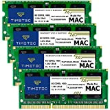 Timetec 32GB KIT(4x8GB) Apple DDR3L 1600MHz PC3L-12800 CL11 per iMac (metà 2011, fine 2012, fine 2013, fine 2014 Retina 5K, ...