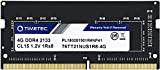 Timetec 4GB DDR4 2133MHz PC4-17000 Non-ECC Unbuffered 1.2V CL15 1Rx8 Single Rank 260 Pin SODIMM Laptop PC Memoria del Computer ...