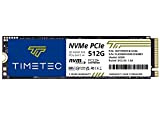 Timetec 512GB NVMe SSD PCIe Gen3x4 8Gb/s M.2 2280 3D NAND TLC 350TBW Cache SLC ad alte prestazioni Velocità di ...
