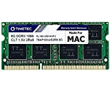 Timetec 8 GB Apple DDR3 1067MHz/1066MHz PC3-8500 per Mac Book(metà 2010 13''), Mac Book PRO(metà 2010 13''), iMac(fine 2009 27''), ...