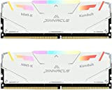 Timetec Pinnacle Konduit RGB 64GB KIT (2x32GB) DDR4 3200MHz PC4-25600 CL16-18-18-38 XMP2.0 Overclocking 1.35V Compatibile per AMD e Intel Desktop ...