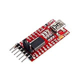 Tinxi® FT232RL FTDI - Adattatore per modulo TTL seriale, 5 V, 3,3 V, per Arduino