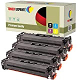 TONER EXPERTE® 4 Toner compatibili per HP LaserJet Pro 200 Color M251n M251nw MFP M276n M276nw Canon i-SENSYS LBP7100Cn LBP7110Cw ...
