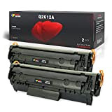 TONER EXPERTE Compatibile HP  Q2612A 12A Nero Cartucce di Toner Sostituzione per Q2612A FX10 per LaserJet 1010 1018 1020 1022 ...