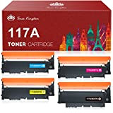 Toner Kingdom Cartucce Toner 117A Compatibile per HP 117A Toner per HP Color Laser 150nw 150a MFP 179fnw 178nw 178nwg ...