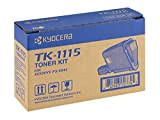 Toner Kyocera TK-1115 nero. Cartuccia cartridge originale 1T02M50NL1. Compatibile per stampanti ECOSYS FS-1041, FS-1220MFP, FS-1320MFP
