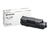 Toner Kyocera TK-1160 nero. Cartuccia cartridge originale 1T02RY0NL0. Compatibile per stampanti ECOSYS P2040dn, P2040dw