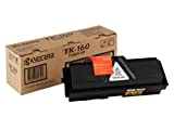 Toner Kyocera TK-160 nero. Cartuccia cartridge originale 1T02LY0NLC. Compatibile per stampanti ECOSYS P2035d, FS-1120D