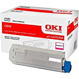 Toner Originale OKI C610 C610N C610dn 610 - Magenta - 6.000 Pagine A4 - Codice: 44315306