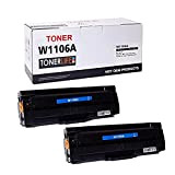 TONERLIFE Toner Hp Laser MFP 137fnw 135w W1106A 106A (Con chip) Compatible con 135a MFP 135r 107a 107w 107r (Nero, ...