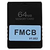 Toranysadecegumy FMCB Free McBoot Card V1.953 per PS2-2 Scheda di Memoria OPL Boot (64MB)