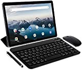 TOSCIDO Tablet 10 Pollici Android 11 Grigio Tab Octa Core,4GB RAM,64GB Espandibile 512GB SD,Dual SIM,4G LTE/WiFi,con custodia protettiva,mouse wireless,tastiera Bluetooth,penna ...