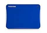 Toshiba Canvio - Hard disk esterno portatile USB 3.0 Blu 2 TB