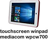 Touch Screen Mediacom WinPad 7.0 W700 M-WPAW700 M-WPBW700 M-WPCW700 Vetro Originale Bianco