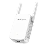 TP-Link Mercusys Me30, Ripetitore Wi-Fi Dual-Band Ac1200Mbps, Wifi Extender E Access Point, Amplificatore Segnale Wi-Fi, Compatibile Con Modem Router, Bianco, ...