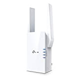 TP-Link RE705X Ripetitore WiFi 6, Amplificatore WiFi AX3000Mbps, WiFi Extender, WiFi Booster, 1 Porta Gigabit Ethernet Ultraveloce, Amplificatore Segnale Wi-Fi, ...