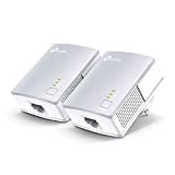 TP-Link TL-PA4010 Kit Powerline, AV600 Mbps Su Powerline, 1 Porta Ethernet, Plug And Play, Bianco