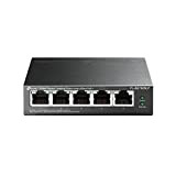 TP-Link TL-SG1005LP Switch Gigabit Ethernet 5 Porte con 4 Porte PoE Fino a 40 W, 5 Porte Gigabit, PoE+, 802.3af/at, ...