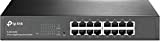 TP-Link TL-SG1016DE Switch Desktop Easy Smart, 16 Porte RJ45 Gigabit 10/100/1000 Mbps, Plug & Play, Struttura in Acciaio