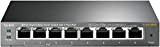 TP-Link TL-SG108PE Switch Gigabit Easy Smart a 8 porte con 4 porte PoE + (64 watt, porte RJ-45 schermate, IEEE-802.3af ...