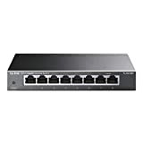 TP-LINK TL-SG108S switch di rete No gestito L2 Gigabit Ethernet (10/100/1000) Nero