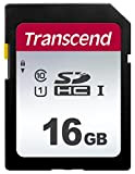 Transcend TS16GSDC300S Scheda di Memoria SDHC da 16 GB, Imballaggio Standard, 300S, Standard