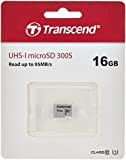 Transcend TS16GUSD300S Scheda di Memoria MicroSDXC 300S, 16 GB, Senza adattatore, Imballaggio Standard