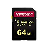 Transcend TS64GSDC700S Scheda di Memoria SDXC da 64 GB, Imballaggio Standard, 700S, Per Videocamere Professionali