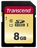Transcend TS8GSDC500S Scheda di Memoria SDHC da 8 GB, Imballaggio Standard, 500S, Per Videocamere
