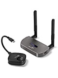 Trasmettitore e Ricevitore HDMI Wireless, YEHUA 5G Adattatore Trasmettitore Video, Kit Extender HDMI Wireless per Streaming Video/Audio da Dispositivo USB ...
