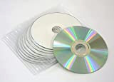 Traxdata - 10 dischi CD bianchi, CD-R 52x, stampabili in plastica di Vision Media®